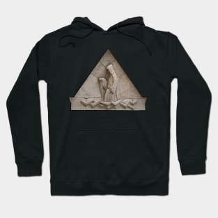 Art Deco Window Relief Chicago Hoodie